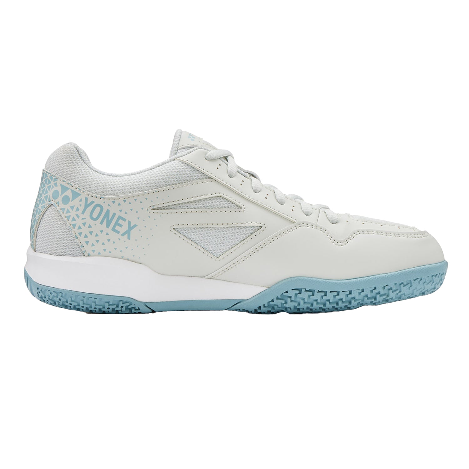 Blue Grey - Back - Yonex Unisex Adult Strider Ray Wide Trainers
