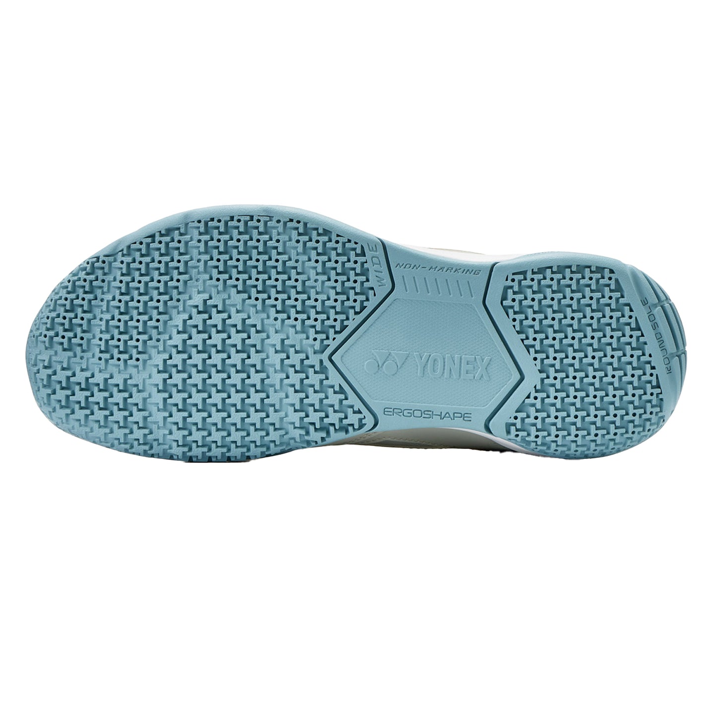 Blue Grey - Side - Yonex Unisex Adult Strider Ray Wide Trainers