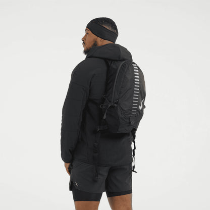 Black-Silver - Back - Nike Run Commuter 15L Backpack
