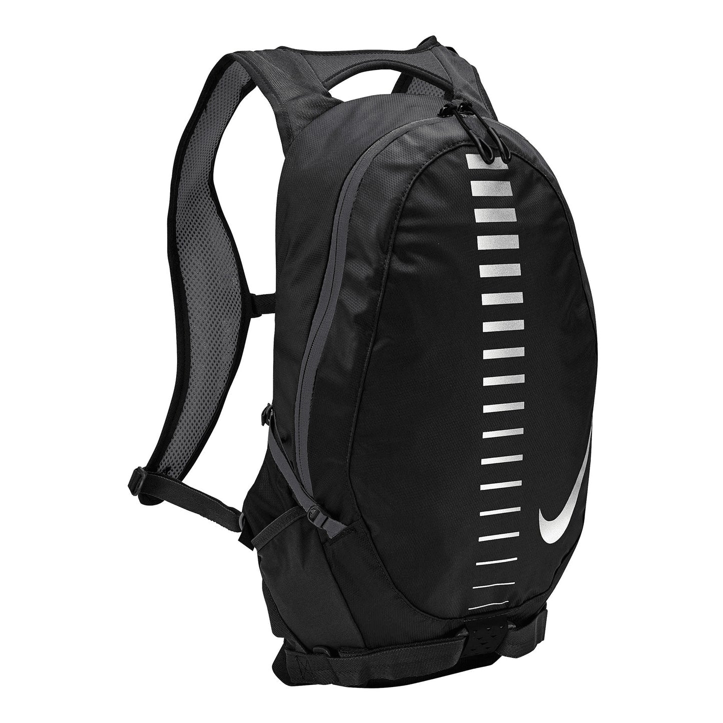 Black-Silver - Front - Nike Run Commuter 15L Backpack