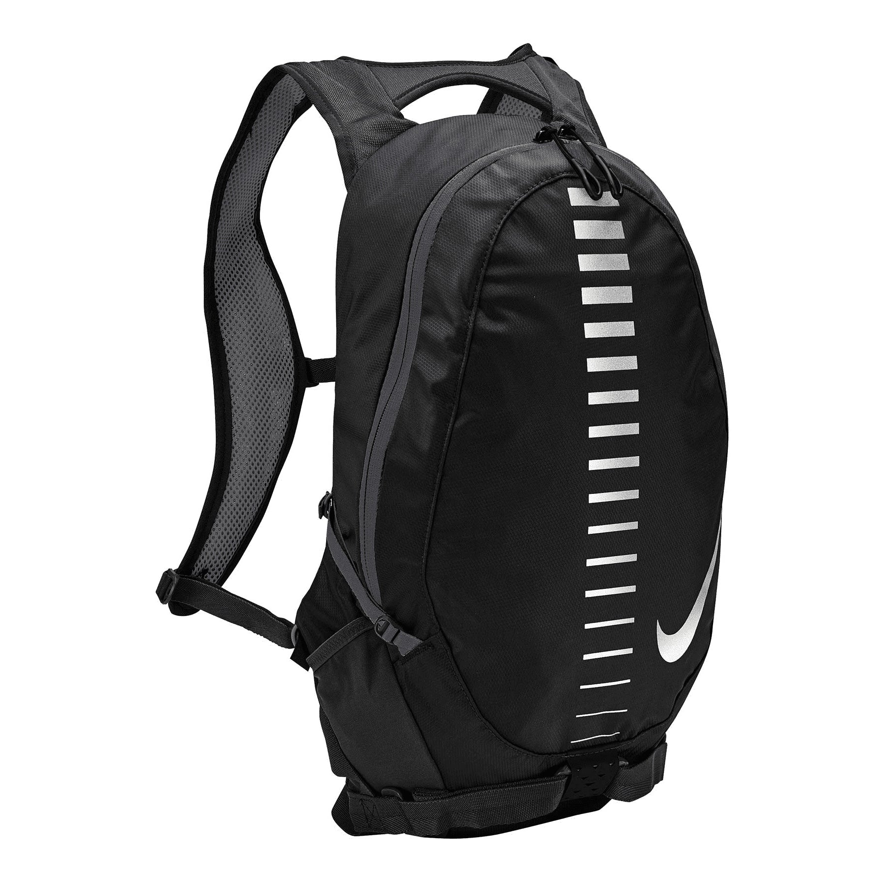 Black-Silver - Front - Nike Run Commuter 15L Backpack