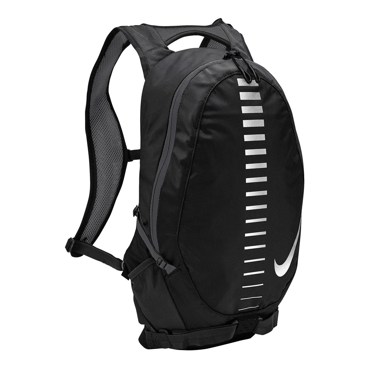 Black-Silver - Front - Nike Run Commuter 15L Backpack