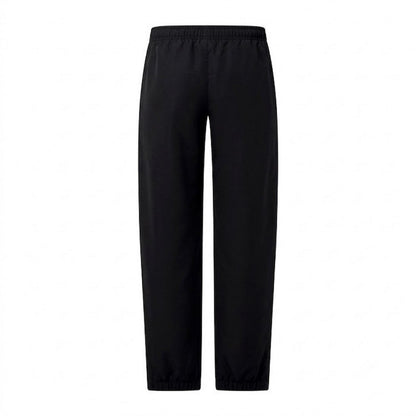 Black-Red - Back - Canterbury Childrens-Kids Stadium Cuffed Ankle Jogging Bottoms