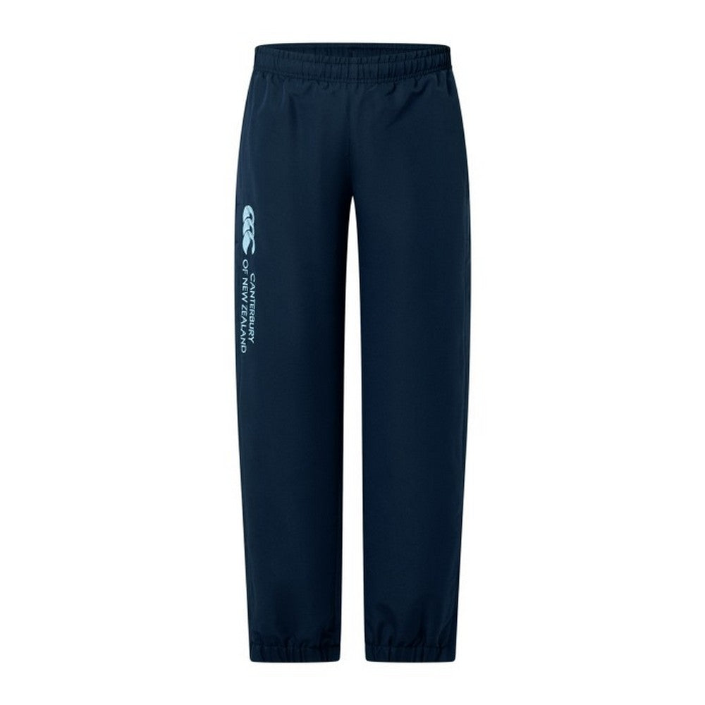 Navy-Blue - Front - Canterbury Childrens-Kids Stadium Cuffed Ankle Jogging Bottoms
