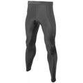 Black - Back - Carta Sport Childrens-Kids Base Layer Bottoms