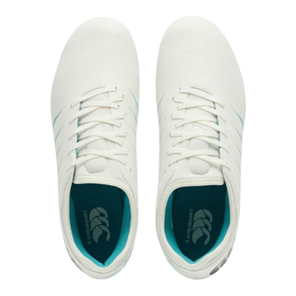 White - Side - Canterbury Mens Phoenix 2.0 Team Soft Ground Rugby Boots