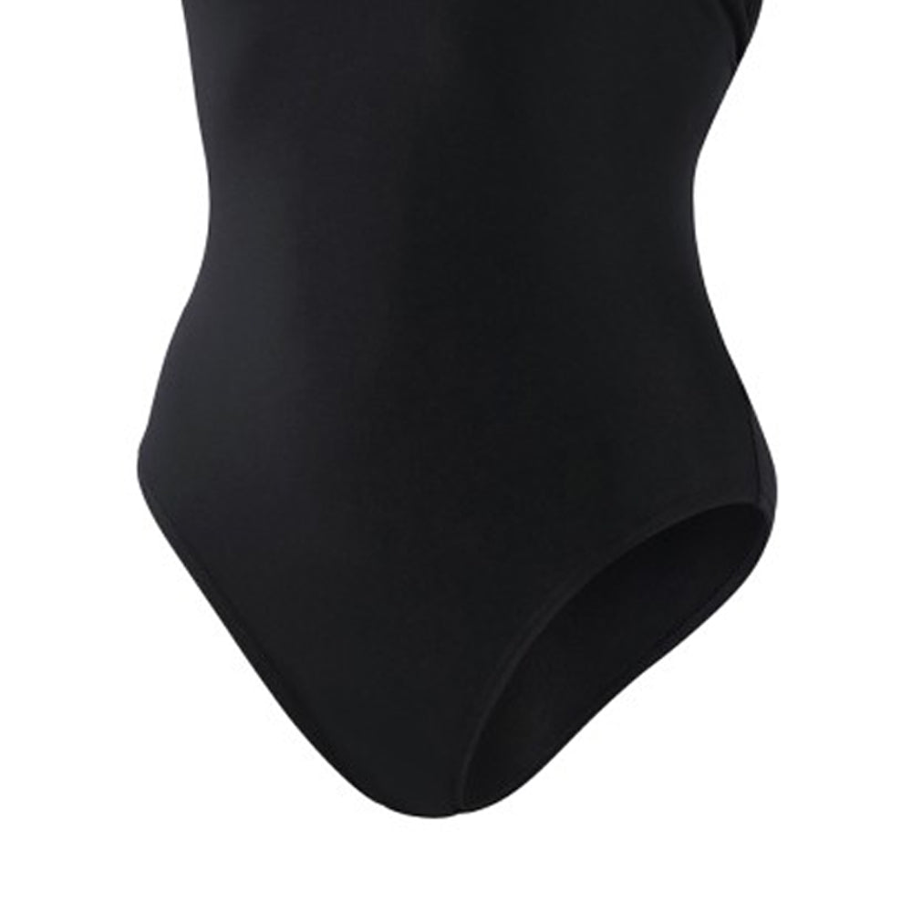 Black - Side - Speedo Womens-Ladies Endurance+ Powerback Costume