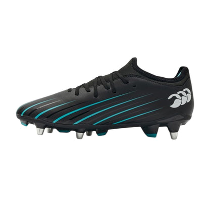White - Front - Canterbury Mens Speed Falcon 2.0 Team Soft Ground Rugby Boots