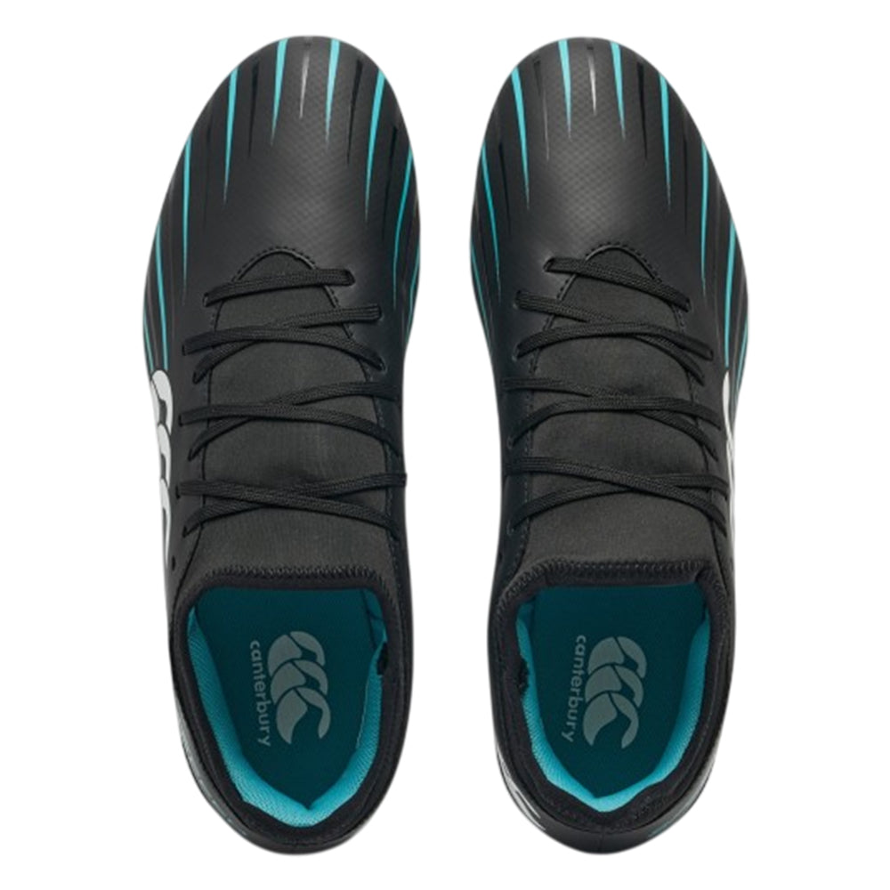 Black - Back - Canterbury Mens Speed Falcon 2.0 Team Soft Ground Rugby Boots