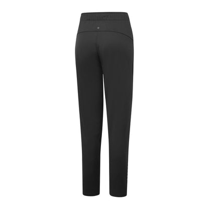 Black - Back - Ronhill Womens-Ladies Core Trackster Slim Jogging Bottoms