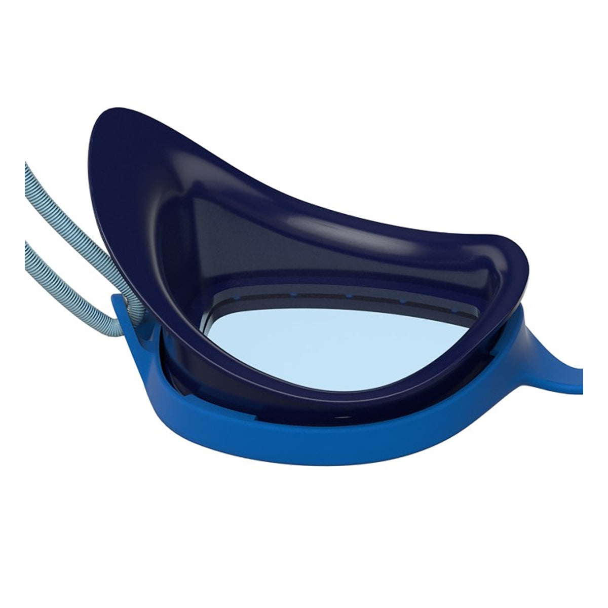 Dark Blue-Bright Blue - Side - Speedo Childrens-Kids Sunny G Swimming Goggles
