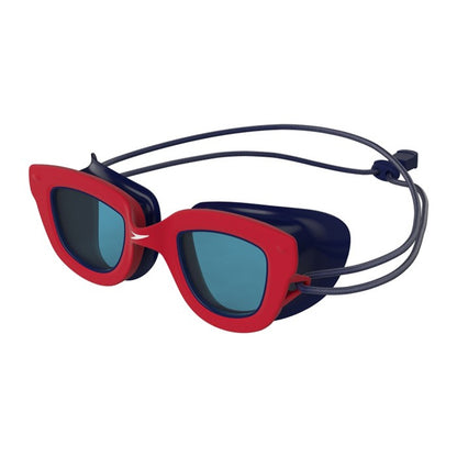 Dark Blue-Red - Front - Speedo Childrens-Kids Sunny G Swimming Goggles