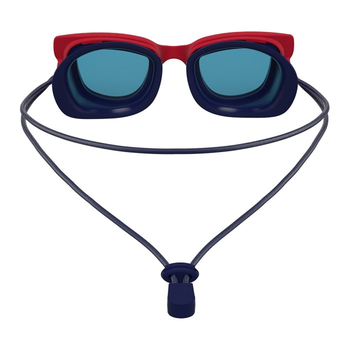 Dark Blue-Red - Back - Speedo Childrens-Kids Sunny G Swimming Goggles