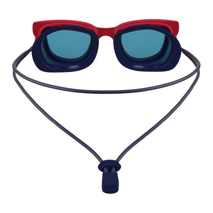 Dark Blue-Red - Back - Speedo Childrens-Kids Sunny G Swimming Goggles
