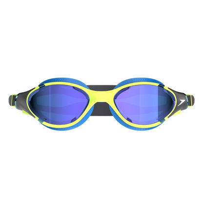 Blue-Lime - Back - Speedo Biofuse 2.0 Swimming Goggles