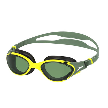 Green-Yellow - Front - Speedo Biofuse 2.0 Swimming Goggles