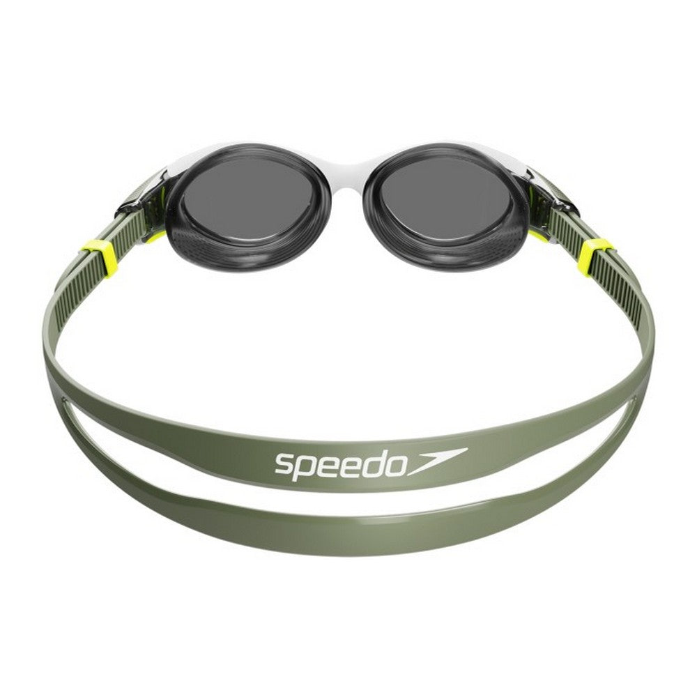 Camo Green - Back - Speedo Womens-Ladies Biofuse 2.0 Polarised Swimming Goggles