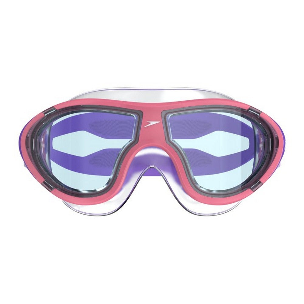 Pink-Lilac - Front - Speedo Childrens-Kids Biofuse 2.0 Diving Mask