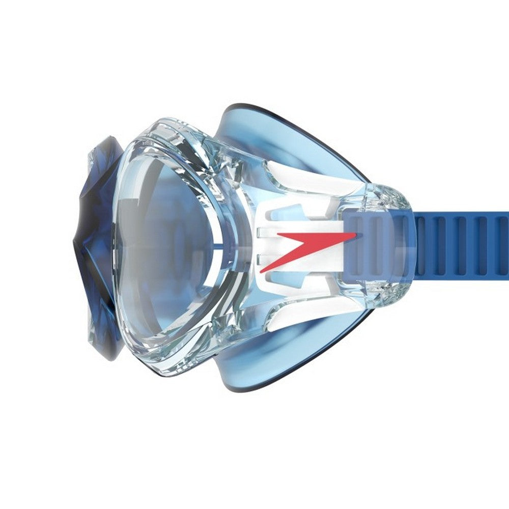 Blue - Side - Speedo Hydrosity 2.0 Logo Swimming Goggles