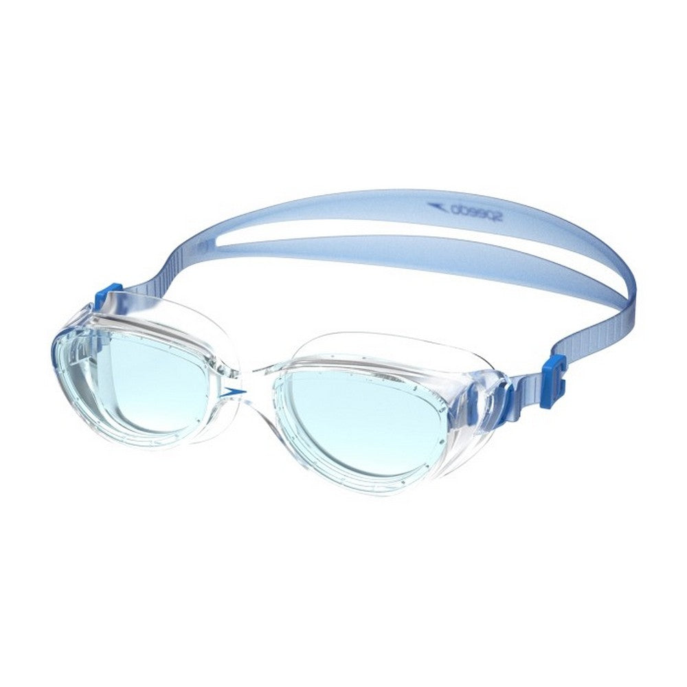 Blue - Front - Speedo Futura Hydrospex Swimming Goggles