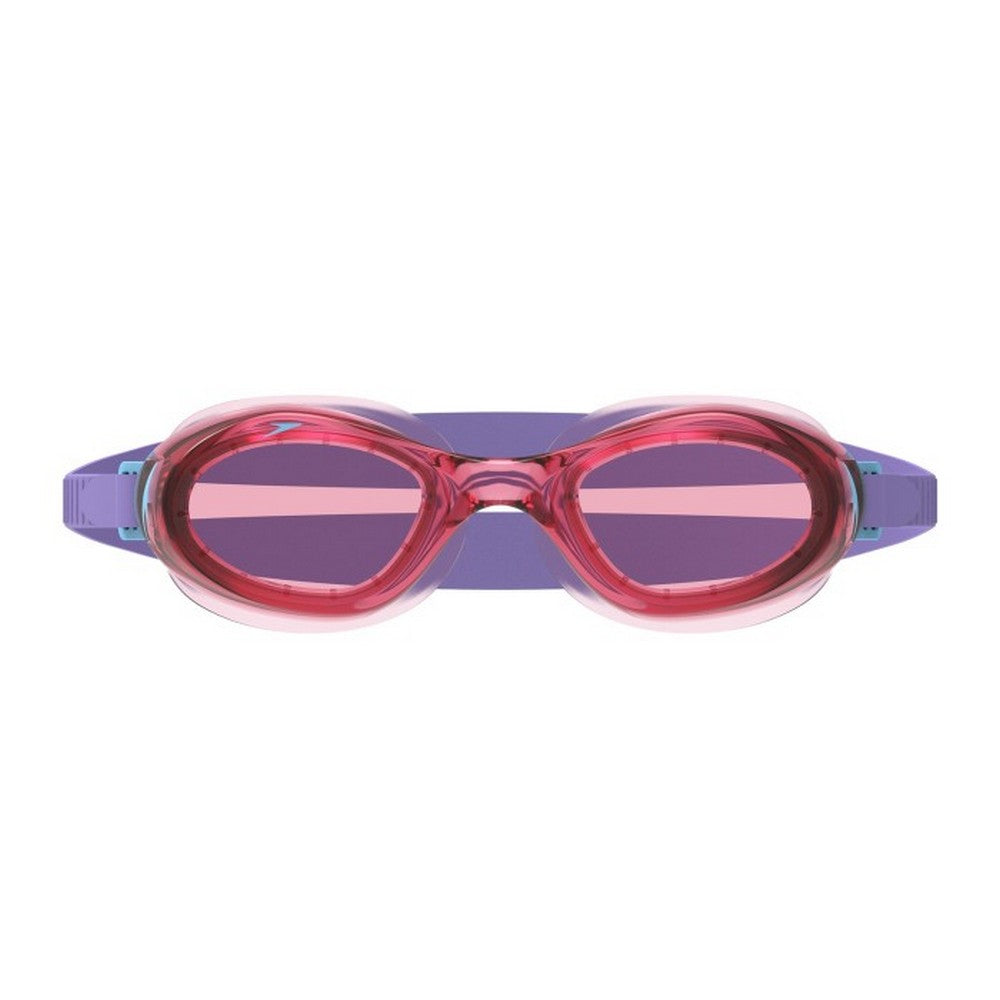 Pink-Lilac - Back - Speedo Childrens-Kids Futura Hydrospex Swimming Goggles