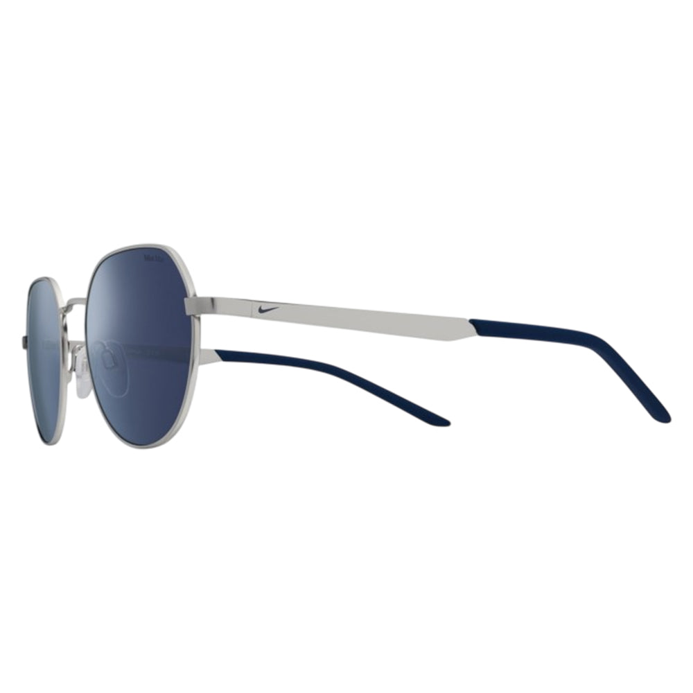 Blue - Back - Nike Unisex Adult Traveler Trend Round Sunglasses