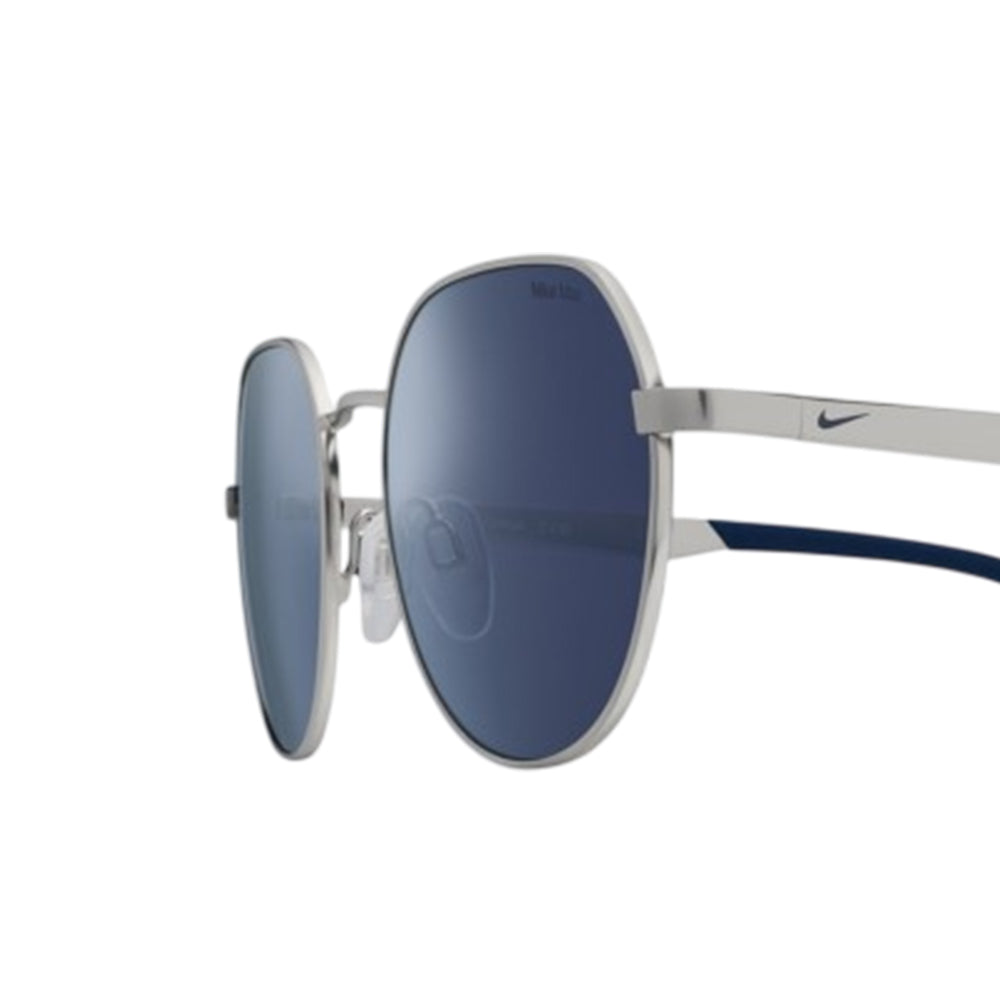 Blue - Side - Nike Unisex Adult Traveler Trend Round Sunglasses