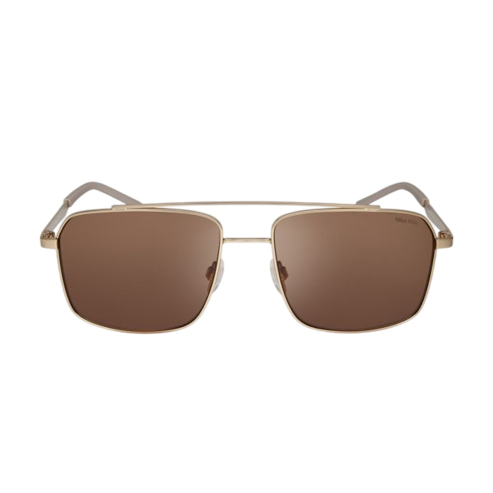 Brown - Front - Nike Unisex Adult Traveler Strike Pilot Sunglasses