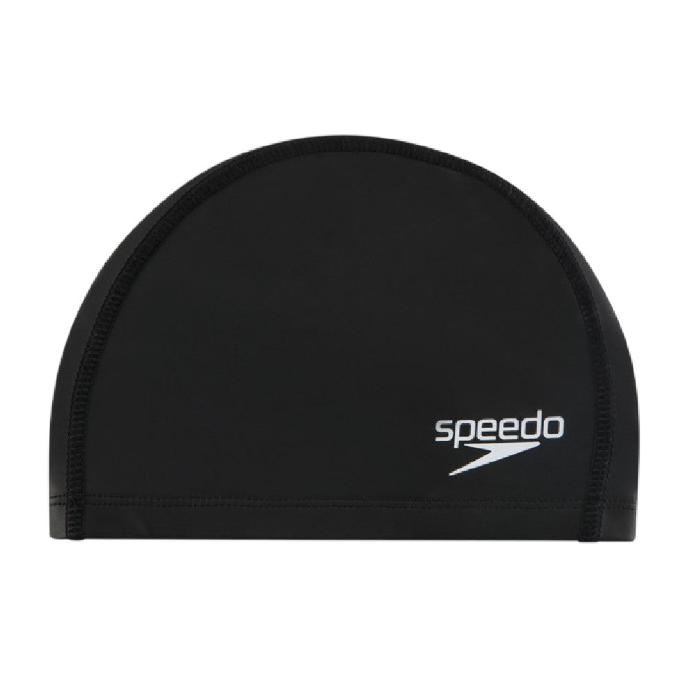 Black - Front - Speedo Unisex Adult Ultra Pace Swimming Cap
