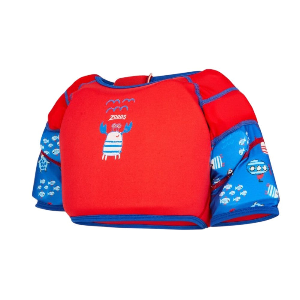Red-Blue - Front - Zoggs Nautical Water Wing Vest