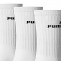 White - Back - Puma Unisex Adults Crew Socks (Pack Of 3)