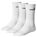 White - Side - Puma Unisex Adults Crew Socks (Pack Of 3)
