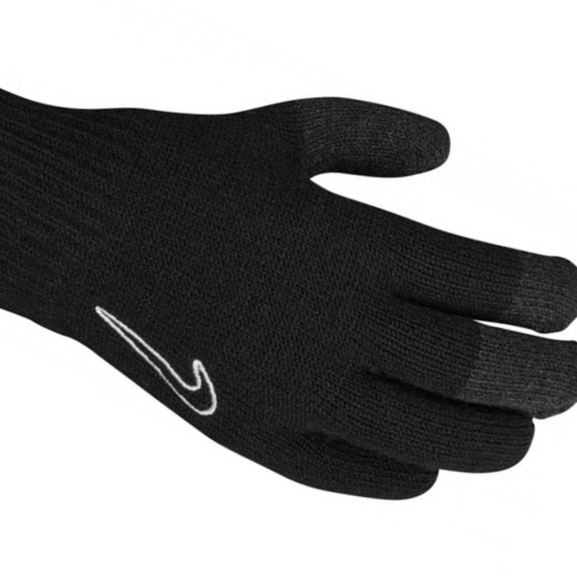 Black-White - Lifestyle - Nike 2.0 Knitted Grip Gloves