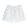 White - Back - Canterbury Childrens-Kids Professional Polyester Shorts