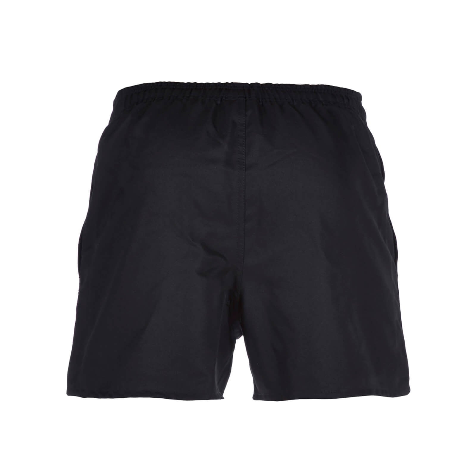 Black - Back - Canterbury Mens Professional Polyester Shorts