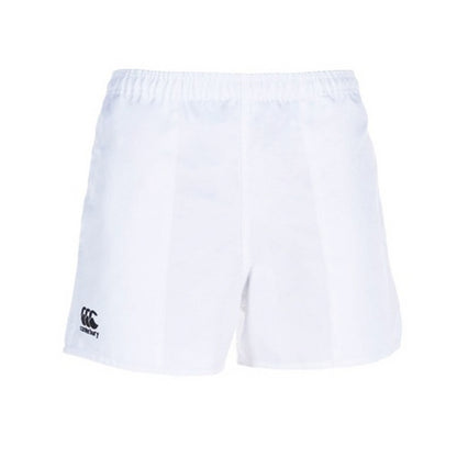 White - Front - Canterbury Mens Professional Polyester Shorts