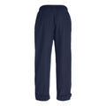 Navy - Back - Canterbury Childrens-Kids Open Hem Tracksuit Bottoms