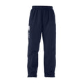 Navy - Front - Canterbury Childrens-Kids Open Hem Tracksuit Bottoms