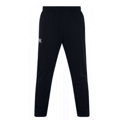 Black - Front - Canterbury Childrens-Kids Stretch Tapered Tracksuit Bottoms