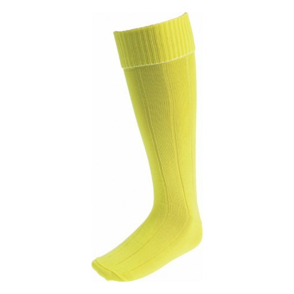 Canary Yellow - Back - Carta Sport Mens Football Socks