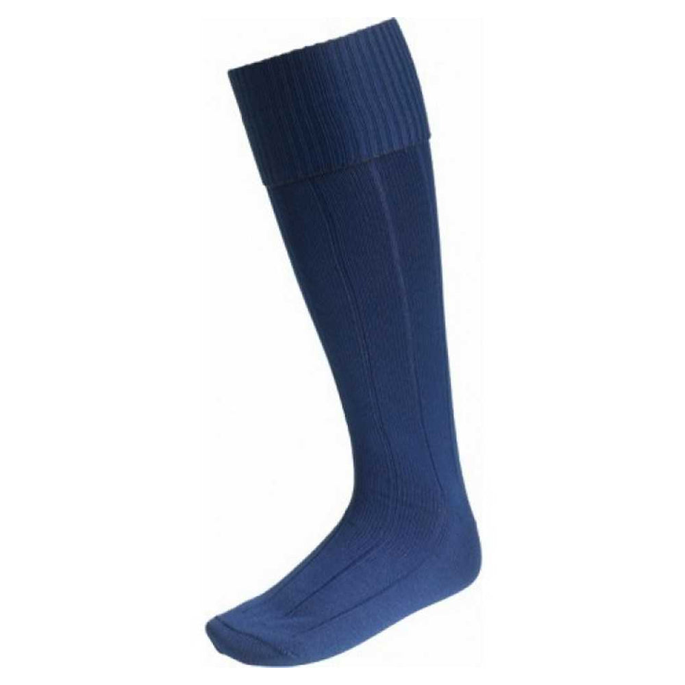 Navy - Back - Carta Sport Mens Football Socks