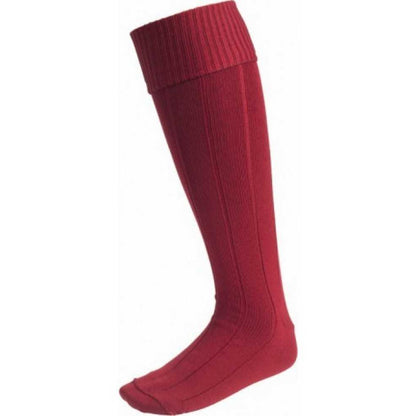 Maroon - Back - Carta Sport Mens Football Socks