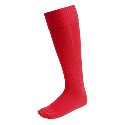 Red - Back - Carta Sport Mens Football Socks