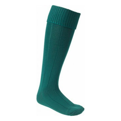 Bottle Green - Front - Carta Sport Mens Football Socks