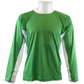 Green-White - Front - Carta Sport Unisex Adult London Panel Jersey Football Shirt
