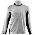 White-Black - Front - Carta Sport Unisex Adult London Panel Jersey Football Shirt