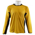 Amber-Black - Front - Carta Sport Unisex Adult London Panel Jersey Football Shirt