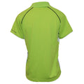 Lime - Back - Masita Womens-Ladies 112024 Polo Shirt