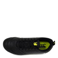 Black-Lime - Side - Canterbury Childrens-Kids Stampede 3.0 Plus Rugby Boots