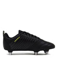 Black-Lime - Lifestyle - Canterbury Childrens-Kids Stampede 3.0 Plus Rugby Boots
